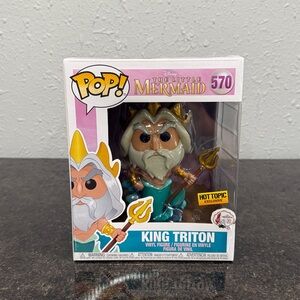 Disney The Little Mermaid King Triton Funko‎ Pop Vinyl Figure
